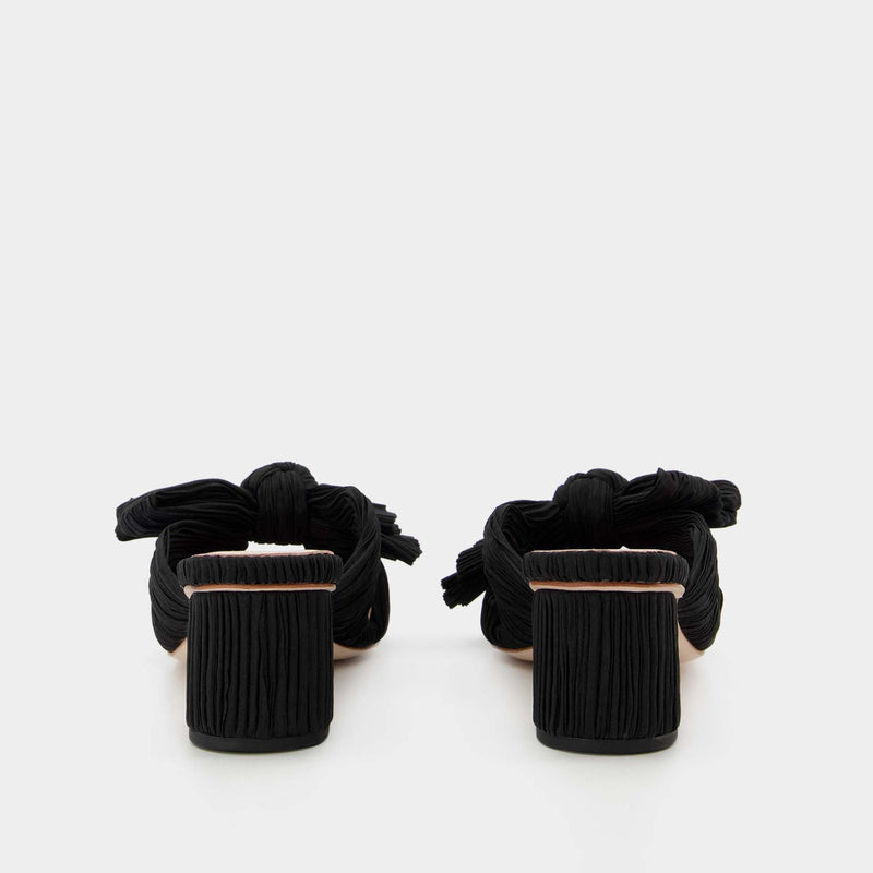 Emilia Sandals Loeffler Randall Black Leather