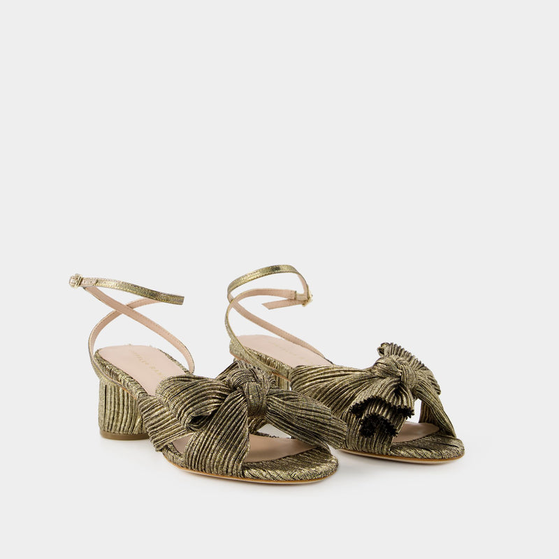 Dahlia Sandals - Loeffler Randall - Synthetic Leather - Gold