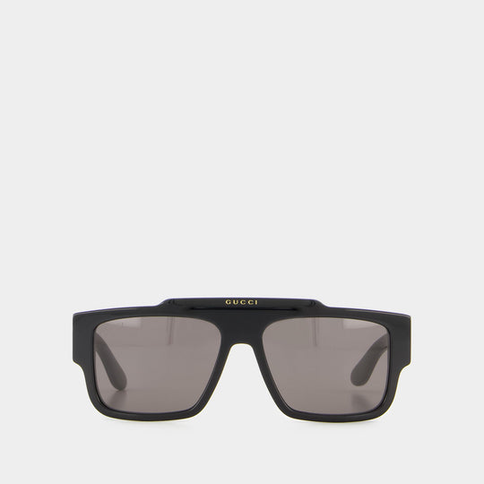 Sunglasses - Gucci - Black/Grey
