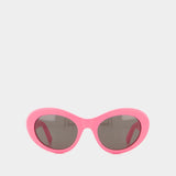 Sunglasses - Balenciaga - Pink/Grey