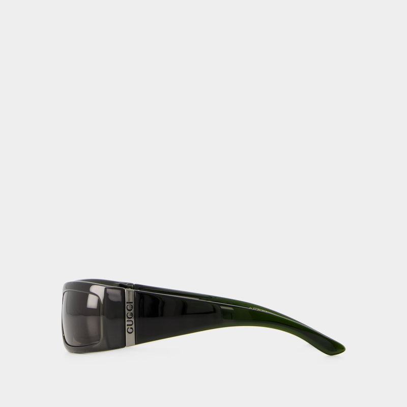 Sunglasses - Gucci - Green/Grey