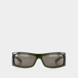 Sunglasses - Gucci - Green/Grey