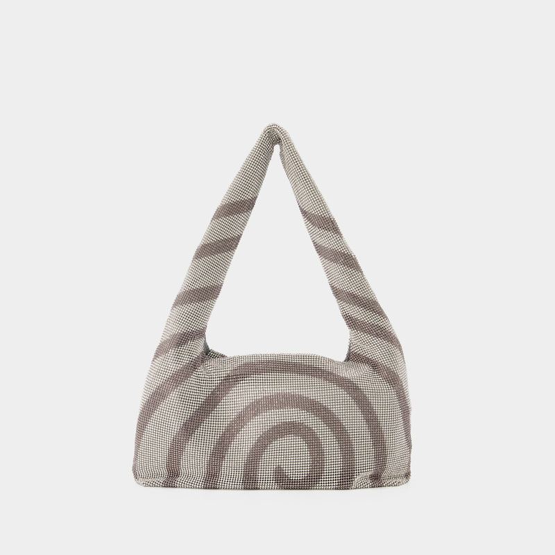 Shop Kara Crystal Mesh Armpit Bag Online | Camargue Fashion Australia