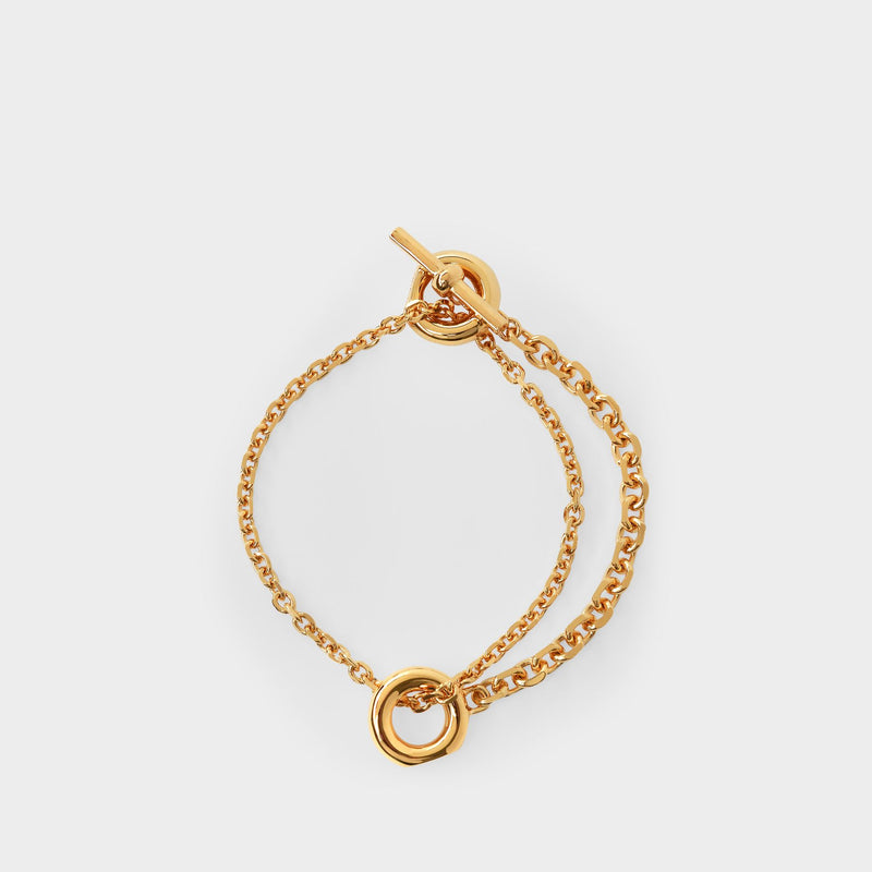 Sadie Bracelet in Golden Brass