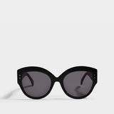 Aa0040S Sunglasses in Black Acetate