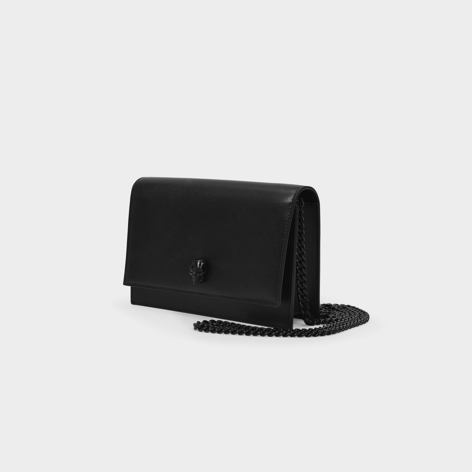 バッグ・カバンその他 Skull Mini Bag in Black Smooth Leahter Skull Mini Bag in Black Smooth Leahter