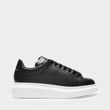 Oversized Sneakers - Alexander Mcqueen - Leather - Black