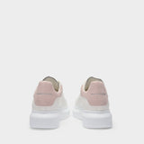 Oversized Sneakers - Alexander Mcqueen - White/Patchouli - Leather