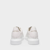 Oversized  Sneakers - Alexander Mcqueen - White/White - Leather