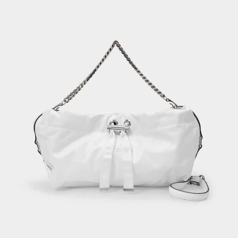 Mini Bundle in White Leather Calfskin