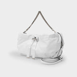 Mini Bundle in White Leather Calfskin