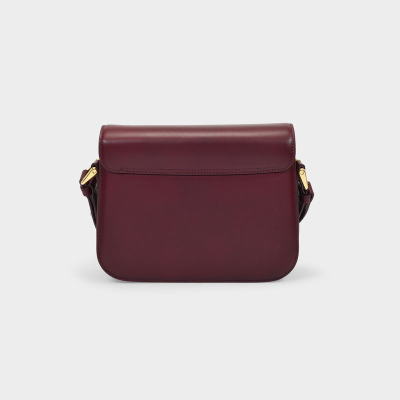 Grace Small Leather Shoulder Bag in Brown - A P C