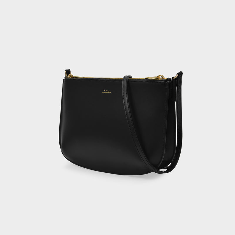 Sarah Bag in Black Leather