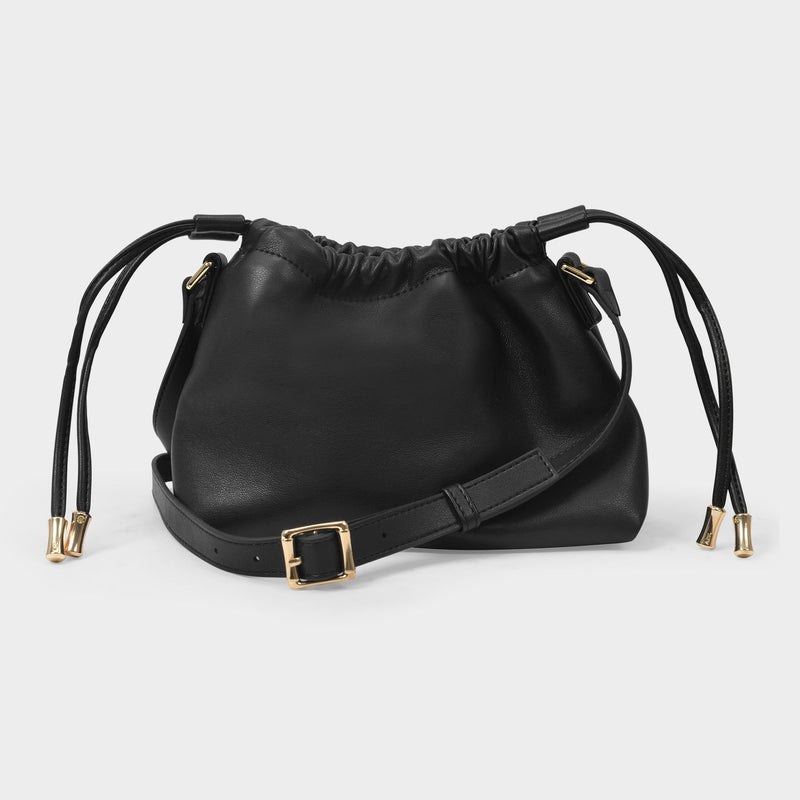 Ninon Mini Hobo Bag - A.P.C. - Black - Synthetic