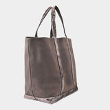 Sequin and canvas Medium zipped Tote