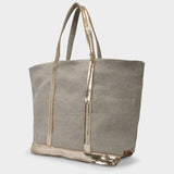 Cabas L Tote Bag - Vanessa Bruno -  Sand - Linen