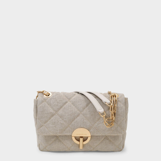 Moon Mm Hobo Bag - Vanessa Bruno -  Sand - Leather