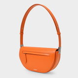 Olympia Small Bag in Orange Leather