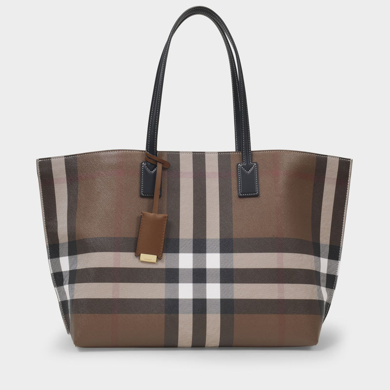 BURBERRY Nova Check Tote Bag-US