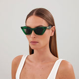 Sunglasses - Bottega Veneta - Acetate - Green