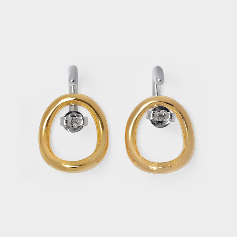 Inner Naho Earring - Charlotte Chesnais - Silver/18K Gold Plated