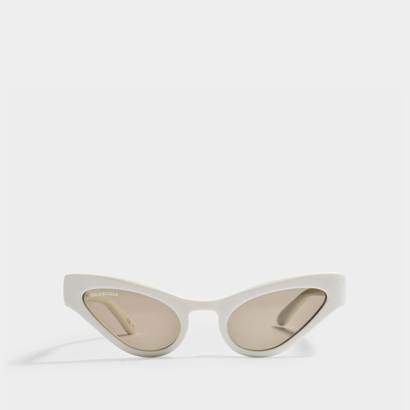 Sunglasses in Beige Acetate