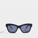 Sunglasses in Blue Acetate