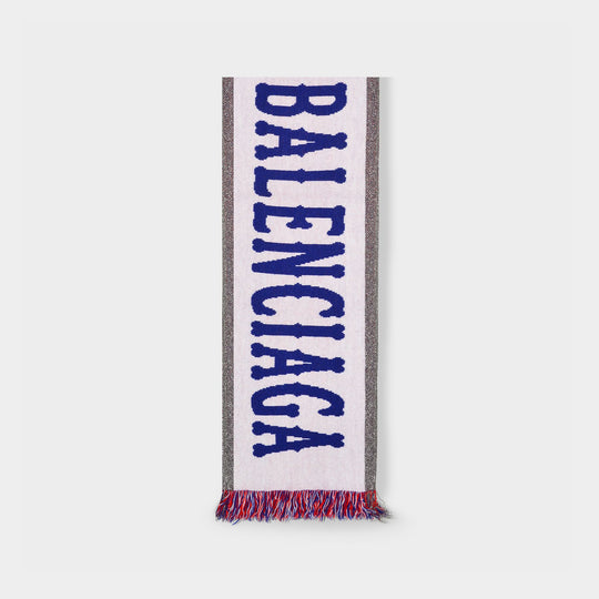 Miss Scarf in Beige Wool