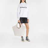 Mary Kate Tote - Balenciaga - Leather - Nacre