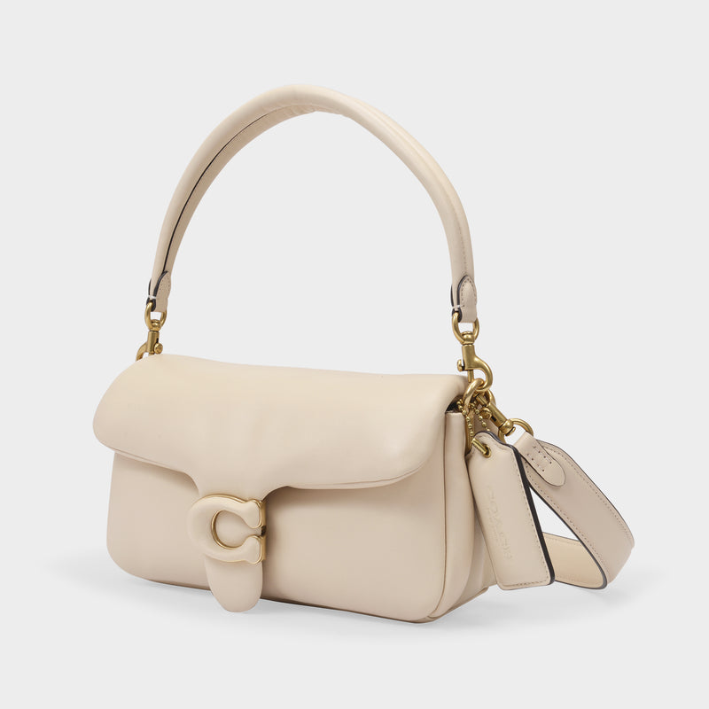 Coach tabby pillow ivory Clearance