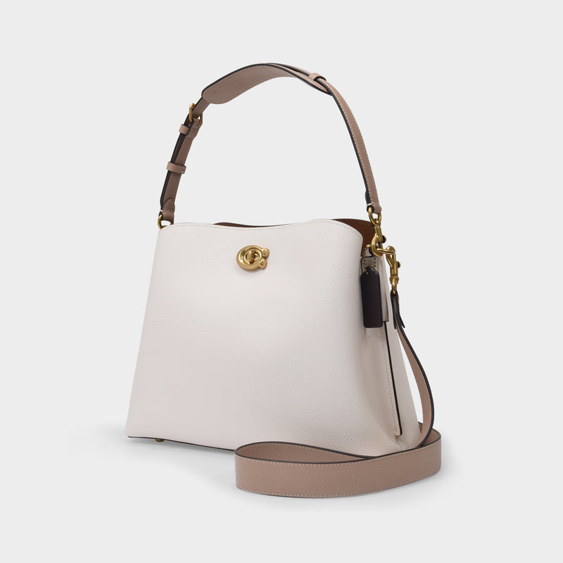 Willow Bag in Chalk Multileather