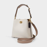 Willow Bucket Bag - Coach - Cream - Leather