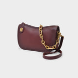 Swing Chain in Burgundy Leather