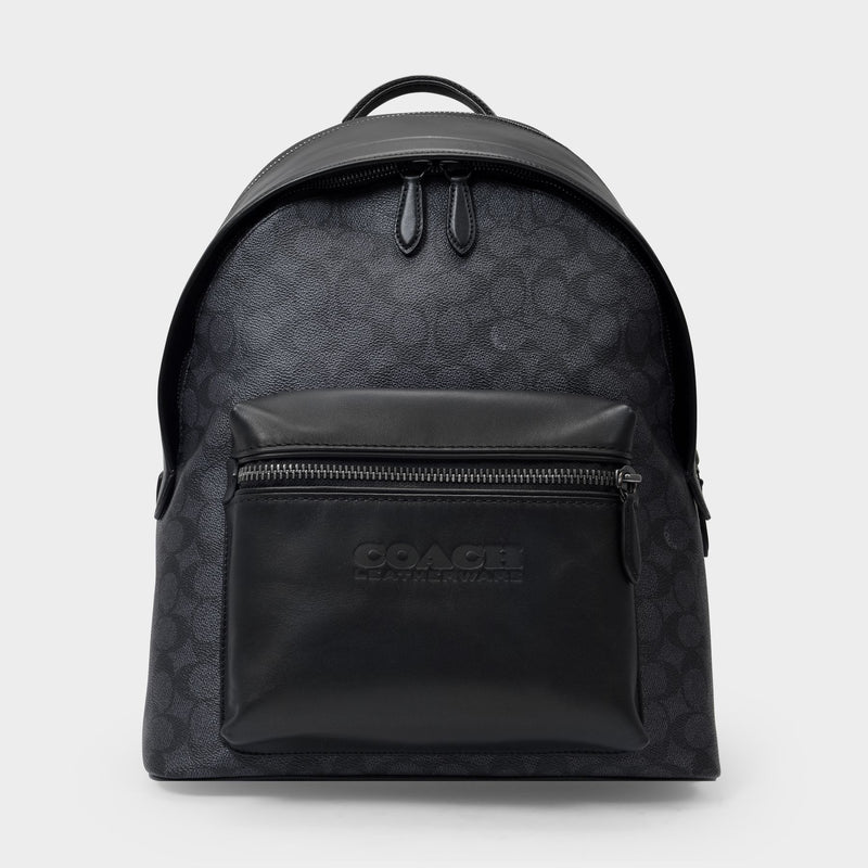 coach charter 24 backpack in Graphic : Clothing, Shoes & Jewelry Elevate your everyday look with the Coach Charter Backpack with Graphic Signature Leather Leather Backpack Purse