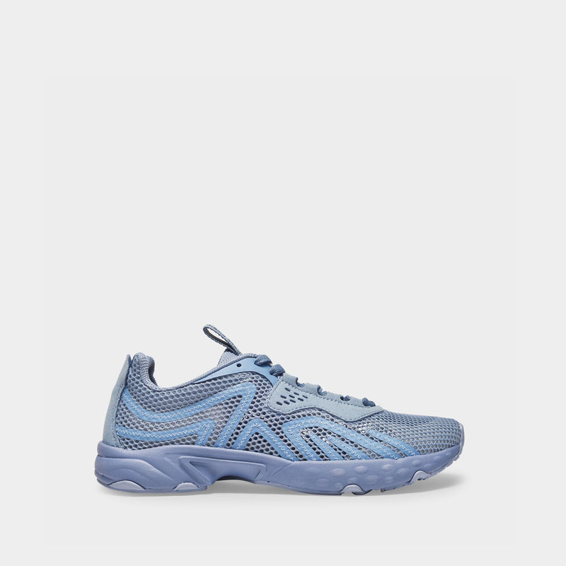 N3W Net Sneakers in Blue Canvas