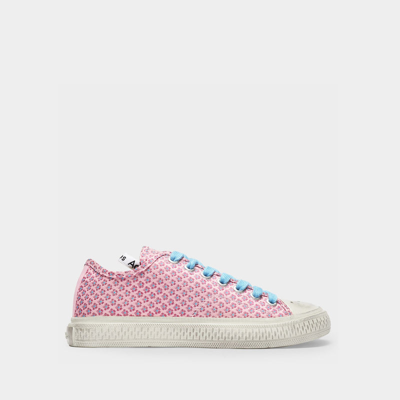 Ballow Jacquard Alina Sneakers in Pink Canvas