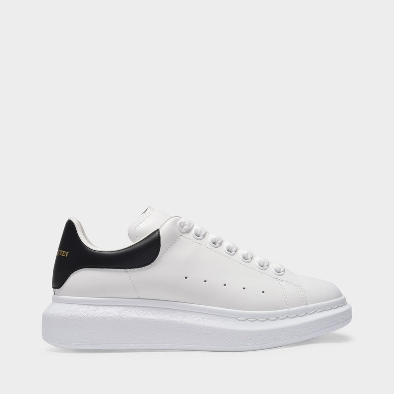 Oversized  Sneakers - Alexander Mcqueen - White/Black - Leather