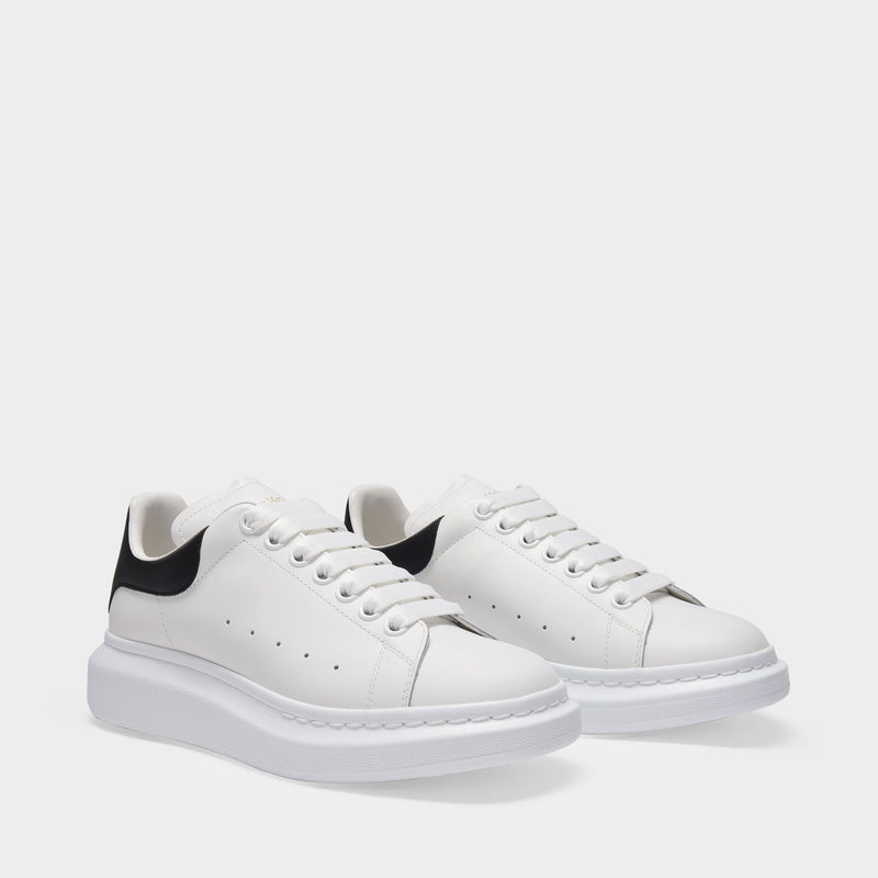 Alexander mcqueen white & black oversized sneakers deals