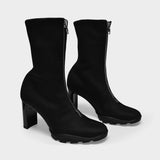 Scuba Soft Boots in Black Canvas