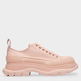 Tread Slick Low Sneakers in Pink Leather