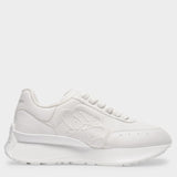 Oversized Sneakers - Alexander Mcqueen - White - Leather