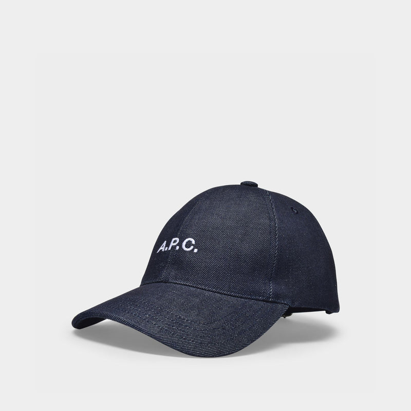 Charlie Hat in Blue Canvas