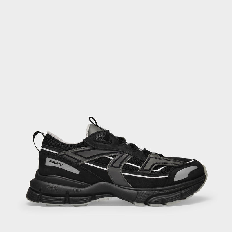 Marathon R-Trail Sneakers - Axel Arigato - Leather - Black/Dark Grey