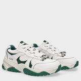 Catfish Sneakers - Axel Arigato -  White/Green Kale - Leather