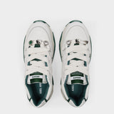Catfish Sneakers - Axel Arigato -  White/Green Kale - Leather