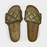 1774 Sandals in Khaki Paded Leather