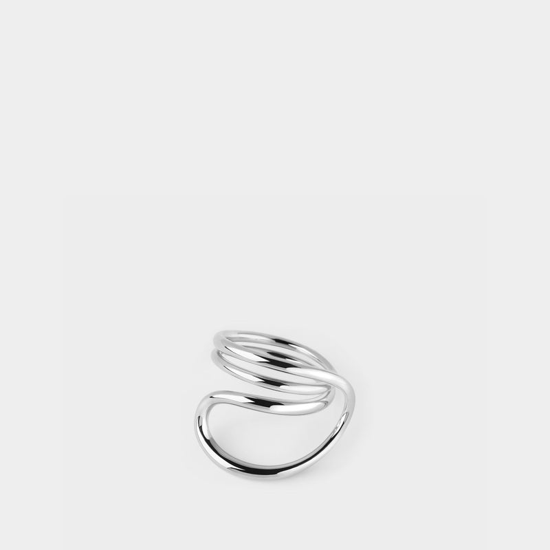 Petit Round Trip Ring in Silver