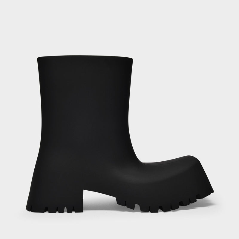 Trooper Rubb Ankle Boots - Balenciaga -  Black