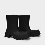 Trooper Rubb Ankle Boots - Balenciaga -  Black