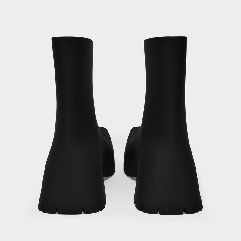 Trooper Rubb Ankle Boots - Balenciaga - Black